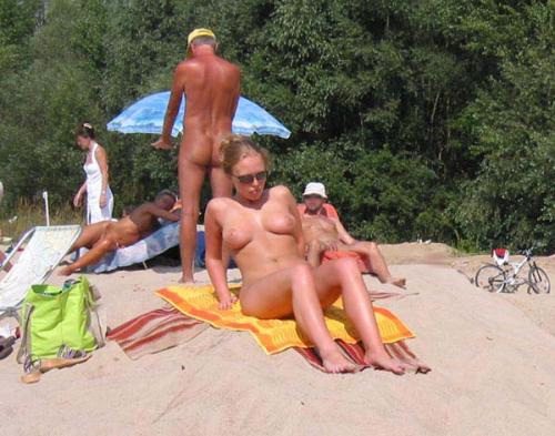 People on beach